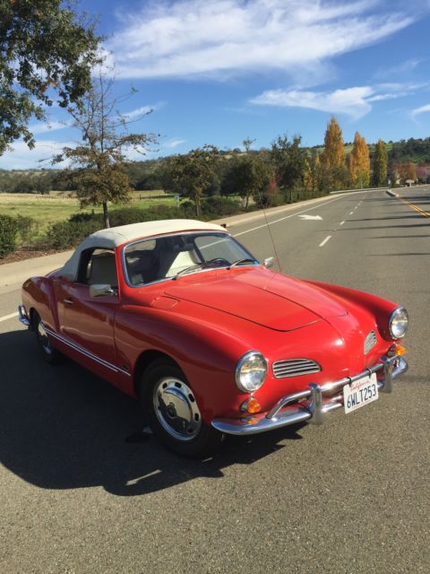 1968 Volkswagen Karmann Ghia 4 Speed Manual - photo 2