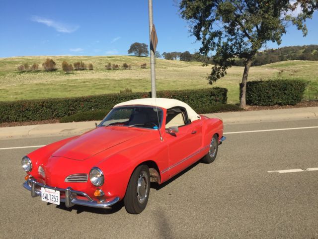 1968 Volkswagen Karmann Ghia 4 Speed Manual - photo 4