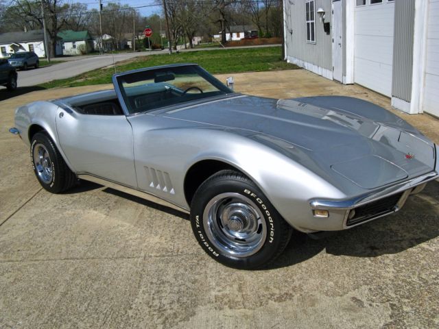 1968 Convertible 4 Speed, Numbers Match, Correct Colors, Freshened & Ready To Go 1968 Chevrolet Corvette Convertible