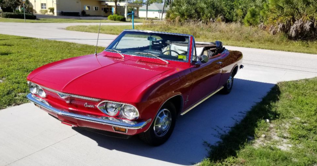 1968 Chevrolet Corvair Monza Convertible 140hp