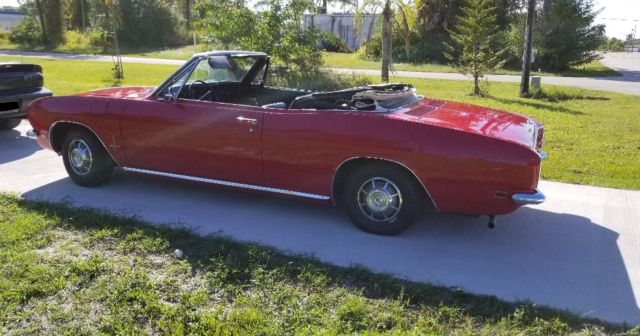 1968 Chevrolet Corvair Monza Convertible 140hp - photo 2