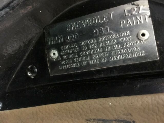 1968 Chevrolet Corvette CORVETTE 427-400 HP T-TOPS AUTOMATIC - photo 7
