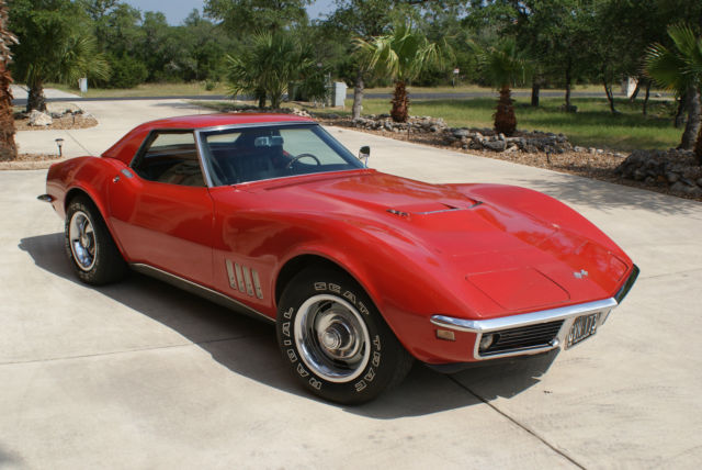 1968 CORVETTE 427 CI. CONVERTIBLE--W/Both Tops 1968 Chevrolet Corvette