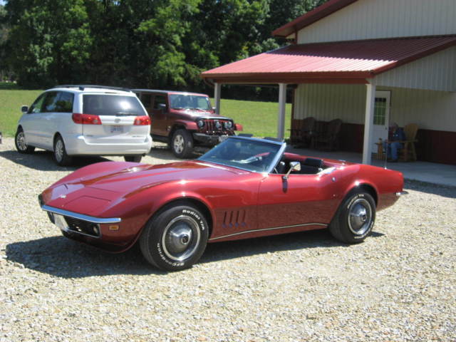 1968 CORVETTE Convertible 350 4-Speed Ground-Up Restoration Clear Title NICE! 1968 Chevrolet Corvette