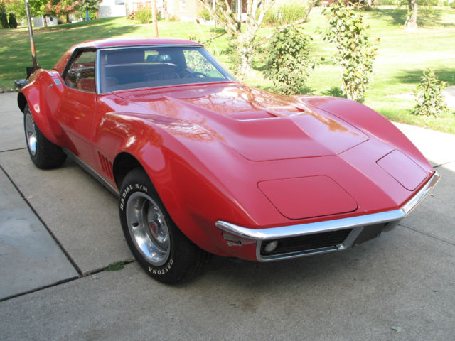 1968 CORVETTE CONVERTIBLE 427/435 4-SPEED PROJECT 31K MILES L71 RACING HISTORY 1968 Chevrolet Corvette