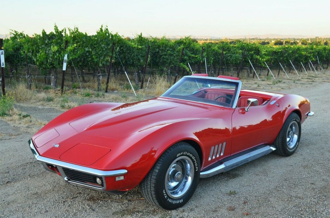 1968 CORVETTE CONVERTIBLE - L79 350hp, WEST COAST CAR WITH HISTORY & 53K MILES! 1968 Chevrolet Corvette