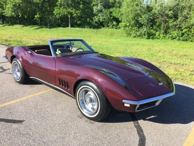 1968 CORVETTE CONVERTIBLE MATCHING #'S 327 4SPD 1 OWNER WITH ALL FACTORY DOCS 1968 Chevrolet Corvette STINGRAY
