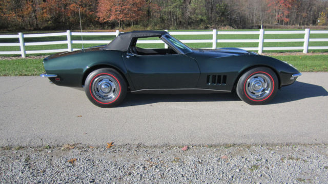 1968 CORVETTE L89 427/435HP ALUMINUM HEAD CONVERTIBLE 1968 Chevrolet Corvette convertible
