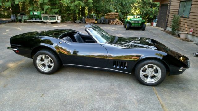 1968 Chevrolet Corvette black