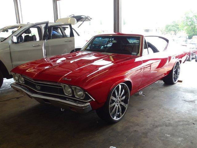 1968 Coupe Used 6 Red Chevelle Super Sport 1968 Chevrolet Chevelle