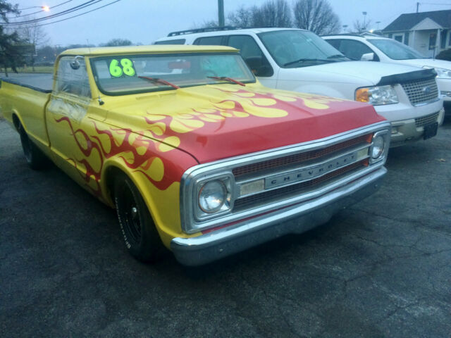 1968 CUSTOM CHEVROLET C-10 PICK UP TRUCK SOLID TRUCK WITH 355 ROLLER ENGINE MORE 1968 Chevrolet C-10