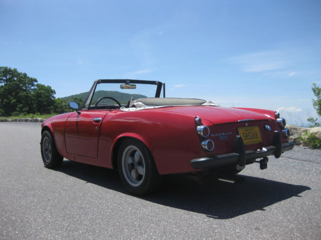 1968 Datsun Roadster 2000 1968 Datsun 2000