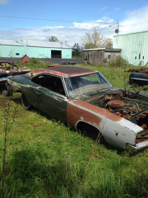 1968 Dodge Charger 318, Automatic on the Floor, Green on Black, Clear Title 1968 Dodge Charger