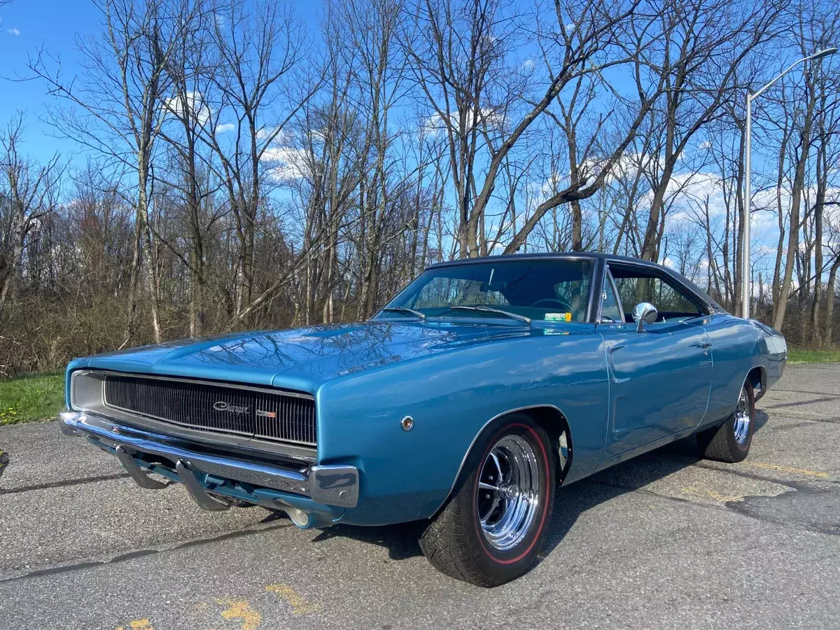 1968 Dodge Charger 383 V8 Big Block 4 Speed Numbers Match Rotisserie Restored 1968 Dodge Charger