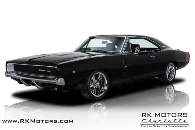 1968 Dodge Charger Black Hardtop 6.1 Liter Hemi V8 5 Speed Manual 1968 Dodge Charger --