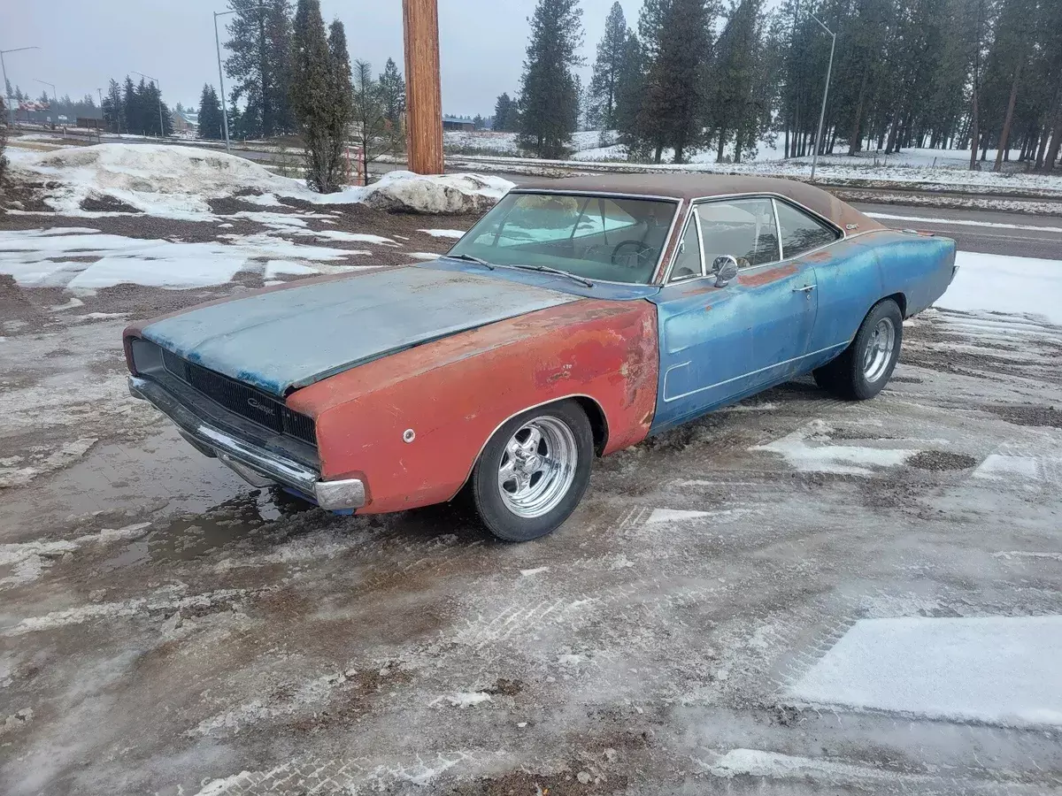 1968 Dodge Charger Blue RWD Automatic RT 1968 Dodge Charger RT