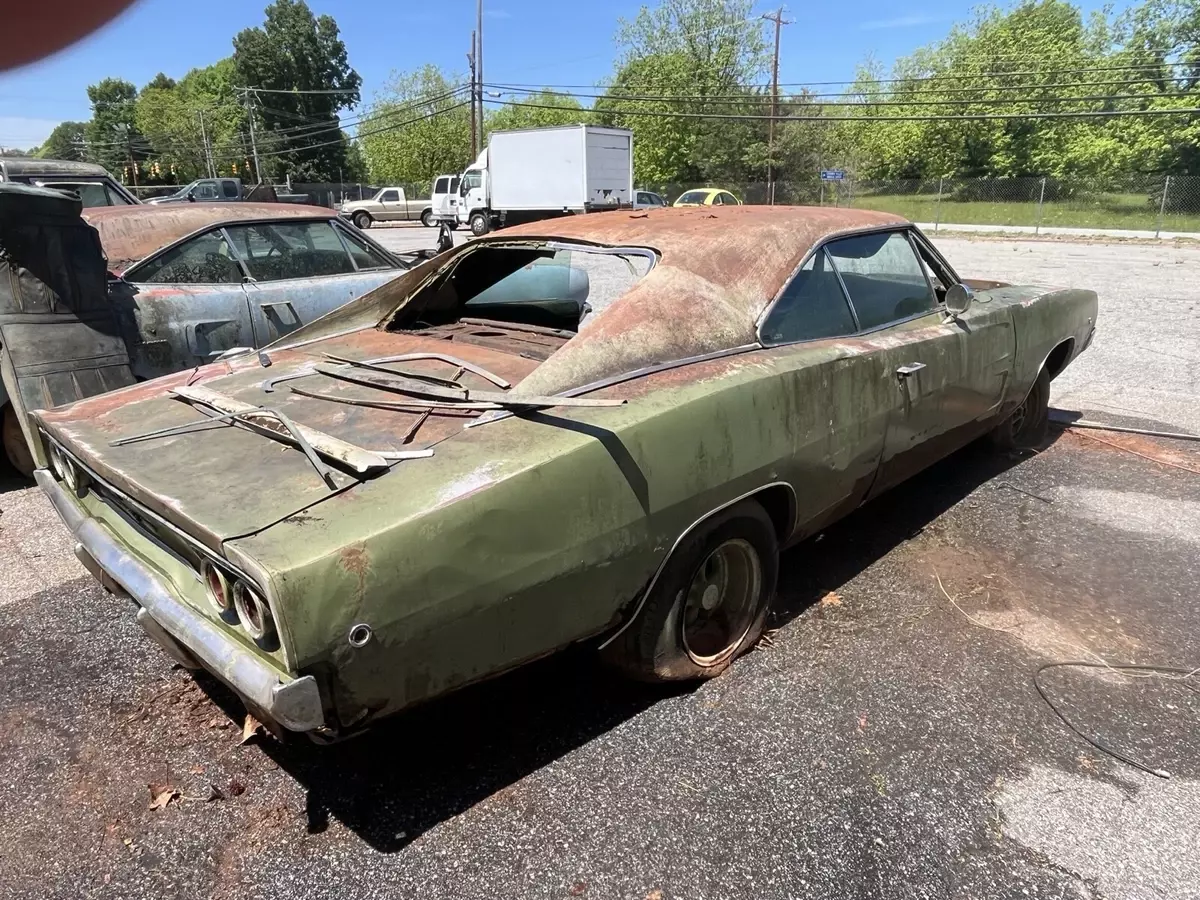 1968 Dodge Charger Coupe Green 1968 Dodge Charger