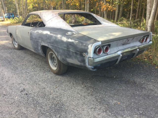 1968 DODGE CHARGER PROJECT ZERO RUST ROT SOLID # MATCHING BUCKETS CLEAN NR AUTO 1968 Dodge Charger CHARGER
