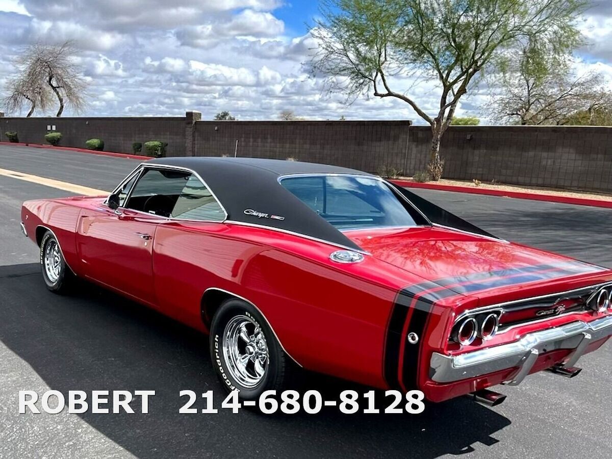 1968 Dodge Charger R/T 440/ 365 HP ONLY 1K MILES # MATCHING - photo 12