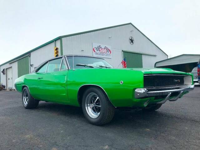 1968 Dodge Charger R/T, 440 Engine, 727 Auto, PS 4W PDB AC Build Sheet, Restored 1968 Dodge Charger RT