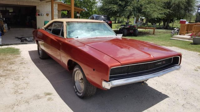 1968 Dodge Charger R/T clone Partially restored 1968 Dodge Charger