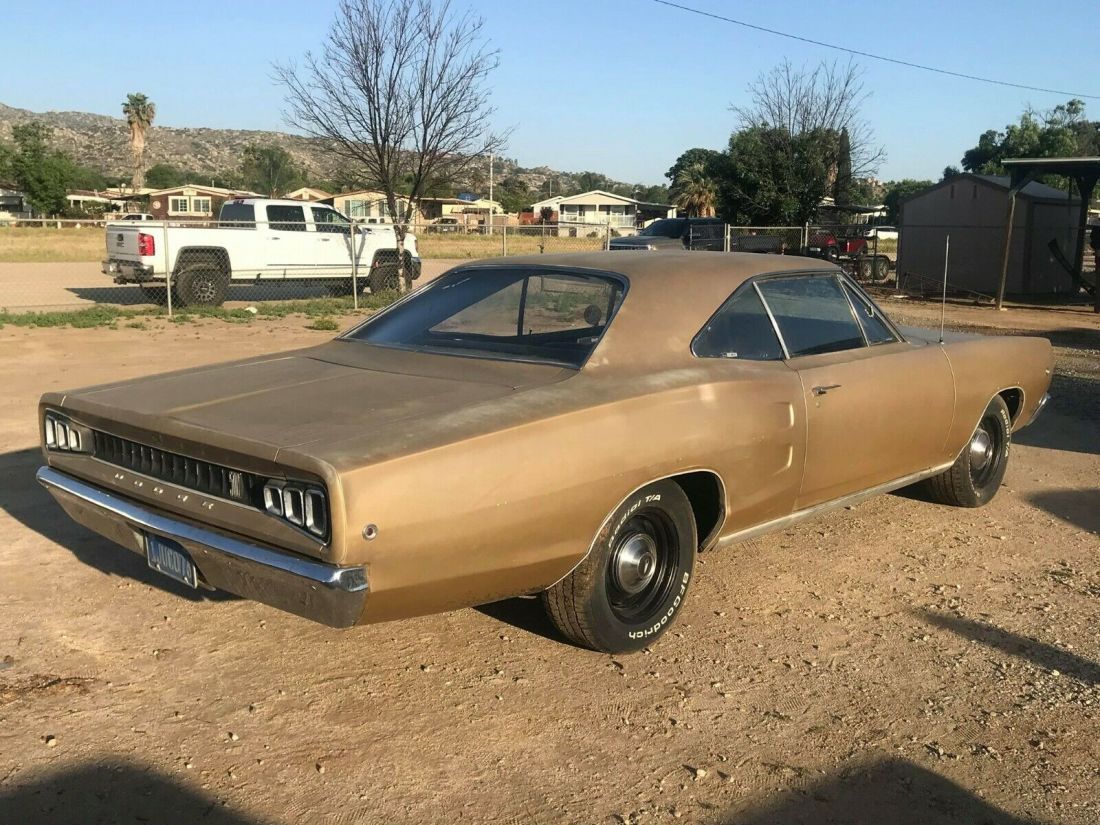 1968 DODGE CORONET 500 RUST FREE MOPAR SURVIVOR CALIFORNIA CAR 68 HOT ROD MUSCLE 1968 Dodge Coronet