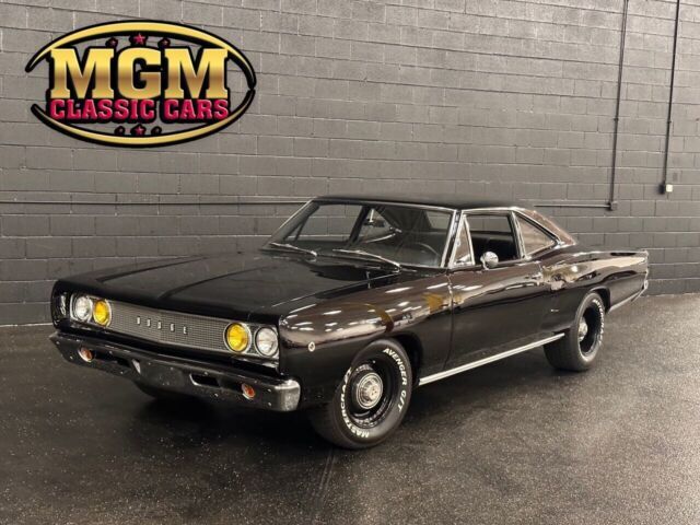 1968 Dodge Coronet JET BLACK-STRAIGHT BODY SEE VIDEO MUST SEE!