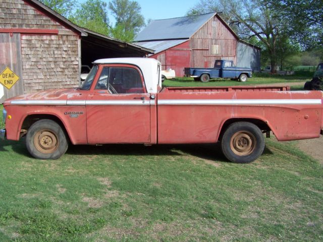 1968 Dodge D100 Custom 1968 Dodge Other Pickups D100