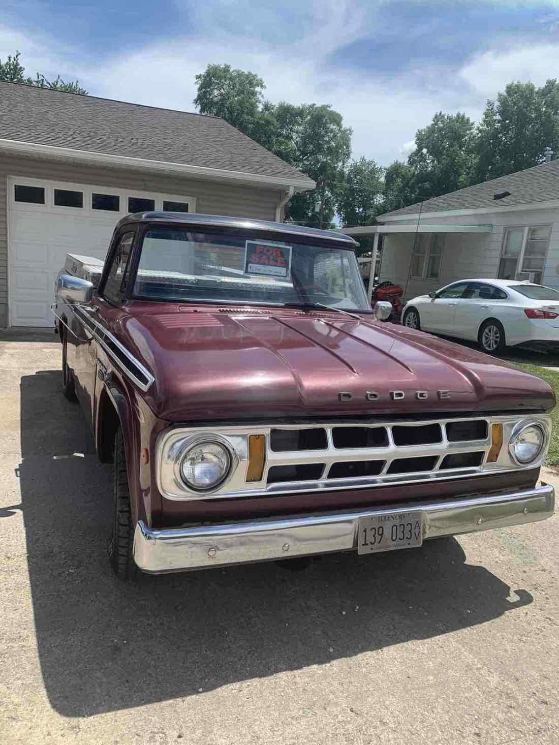 1968 Dodge D100 adventurer