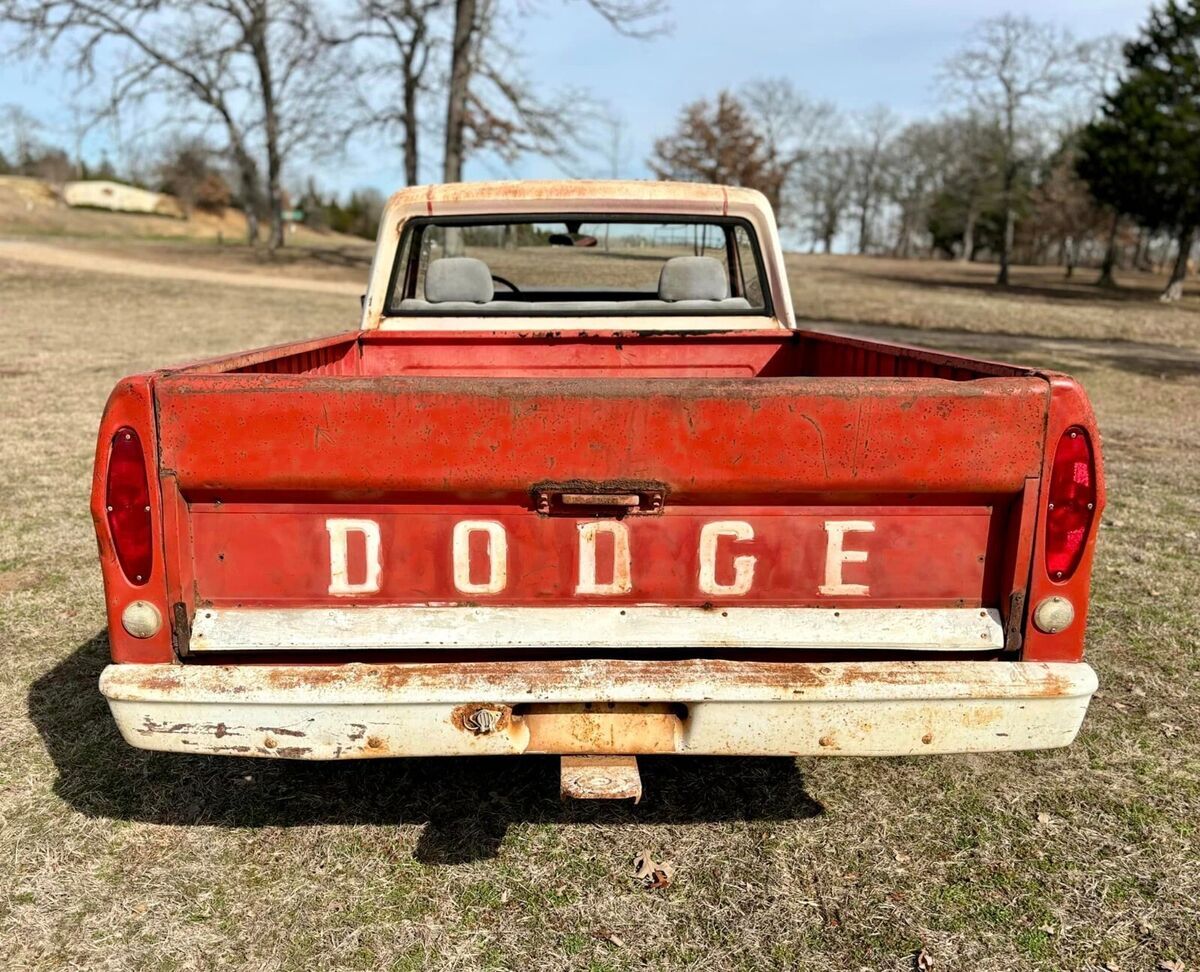 1968 Dodge D100 Pickup Cool Patina Shop Truck - photo 4