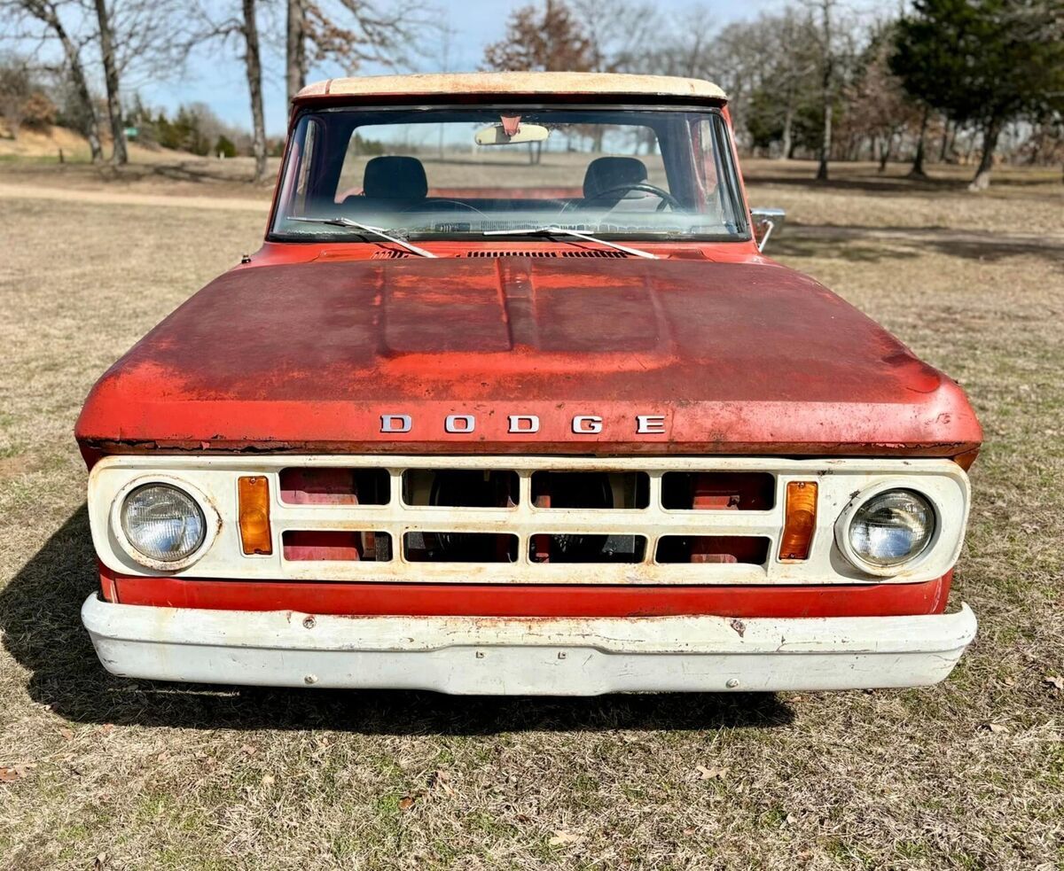 1968 Dodge D100 Pickup Cool Patina Shop Truck - photo 8