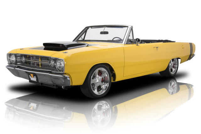 1968 Dodge Dart 229 Miles Viper Yellow Convertible 490ci Hemi V8 5 Speed Manual 1968 Dodge Dart --