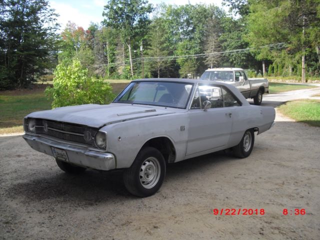 1968 Dodge Dart 270 2 door hardtop shell for restoration Mopar body in white 1968 Dodge Dart