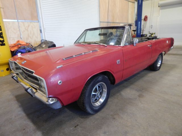 1968 Dodge Dart GTS 340 Automatic Convertible Numbers Matching Graveyard Carz 1968 Dodge Dart Dart