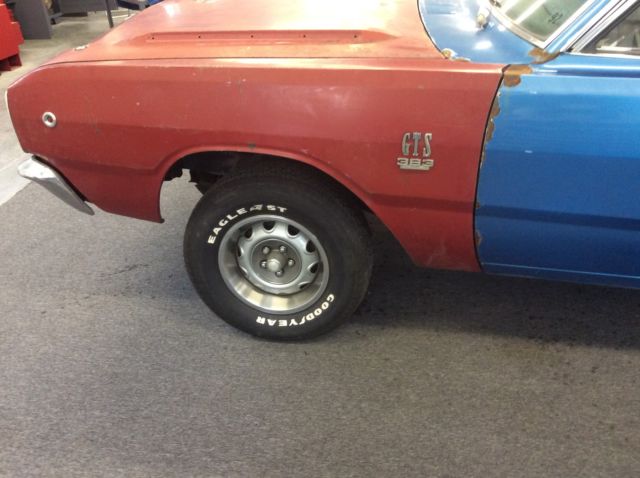 1968 Dodge Dart GTS 6.3L 383 true H-code 1968 Dodge Dart