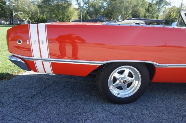 1968 Dodge Dart -CONVERTIBLE-GT-NEW INTERIOR-HEMI ORANGE-AWESOME M - photo 8