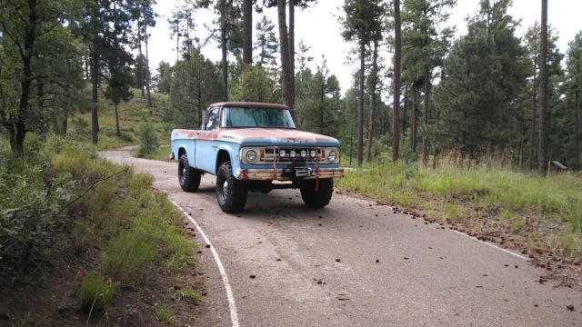 1968 Dodge Power Wagon W100 Patina Shop Truck 4X4 - photo 12
