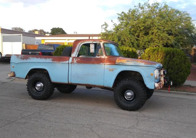 1968 Dodge Power Wagon W100 Patina Shop Truck 4X4 - photo 3