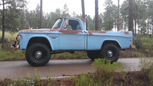 1968 Dodge Power Wagon W100 Patina Shop Truck 4X4 - photo 7