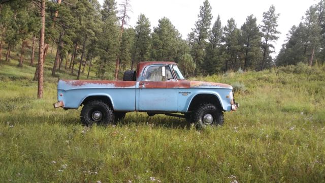 1968 Dodge Power Wagon W100 Patina Shop Truck 4X4 - photo 8
