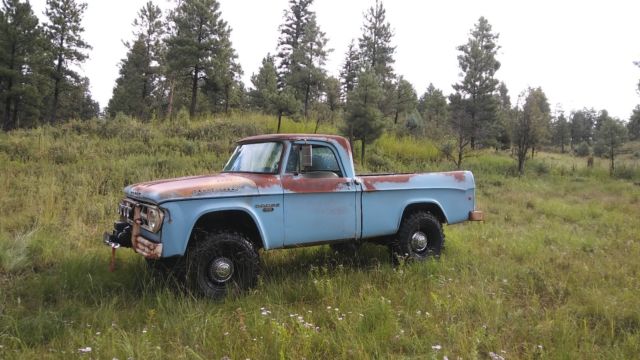 1968 Dodge Power Wagon W100 Patina Shop Truck 4X4 - photo 9