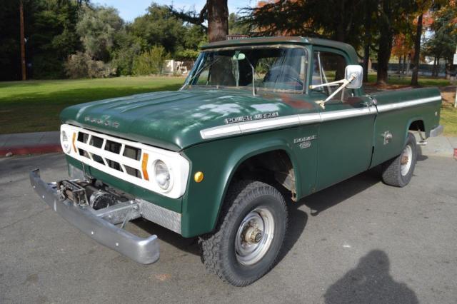 1968 Dodge Power Wagon Power Wagon 4x4 Runs Great Manual Transmission - photo 5