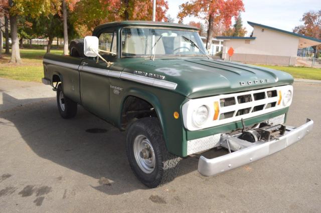 1968 Dodge Power Wagon Power Wagon 4x4 Runs Great Manual Transmission - photo 7