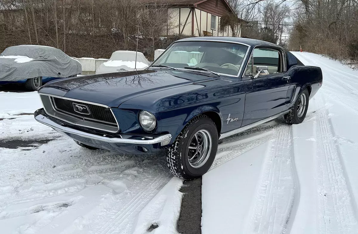 1968 FASTBACK C-CODE 289 4SPD ROTISSERIE RESTORED TO FACTORY CORRECT GORGEOUS 1968 FORD FASTBACK FASTBACK C-CODE 289 4SPD