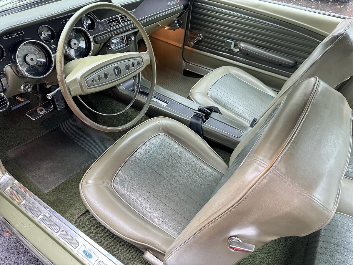 1968 FORD MUSTANG FASTBACK 289 AUTO PS PDB AC DELUXE INTERIOR CONSOLES - photo 3