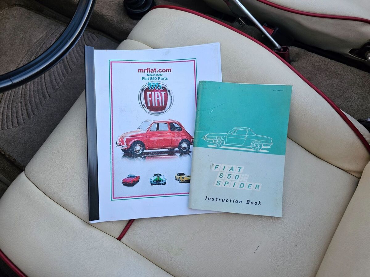 1968 FIAT 850 SPIDER FREE SHIPPING WITH BUY IT NOW - photo 11