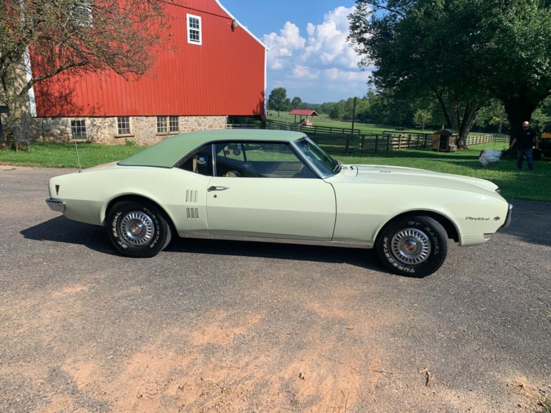 1968 Firebird 350 4 Speed 36,845 Original Miles. 1968 Pontiac Firebird