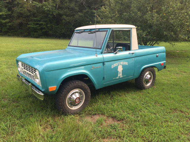 1968 Ford Bronco 1/2 Cab Restored to Orignal 1968 Ford Bronco