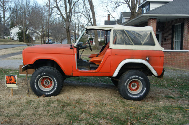 1968 Ford Bronco Roadster