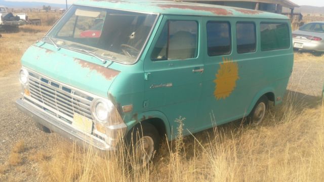1968 FORD CUSTOM 100 ECONOLINE VAN | E-SERIES NO RESERVE 1968 Ford E-Series Van